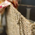 thumbnail image 3 of Household Essentials ML-5647 Seagrass Osier Escalier Panier avec Poignée Brun Naturel, 3 of 7
