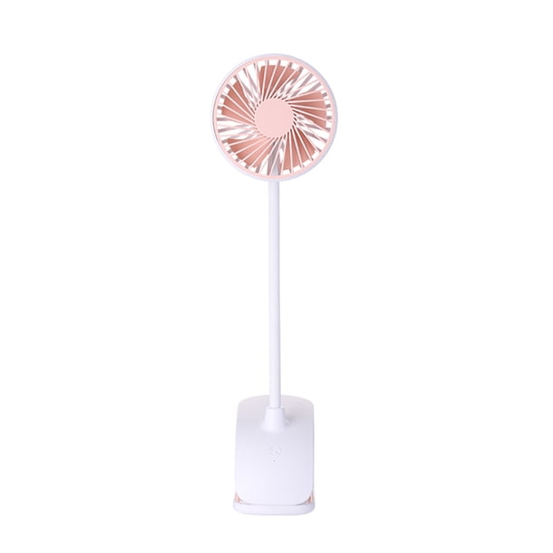 Ventilador de escritorio con clip recargable USB Ventilador de mesa con abrazadera portátil Ventilador de aire para la cabecera del cochecito de bebé Scienceny HA0392-01B