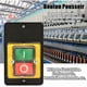 thumbnail image 2 of Push Button Switch, AC220V/380V 10A Single Phase/Three Phase Waterproof Power Control Switch with Shell, On/Off Control Button for Machine Tool, 2 of 5