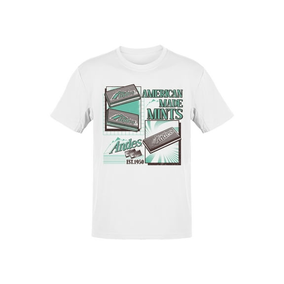 Officially Licensed Andes Mint Chocolate Delight Pack Men's T-shirt