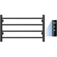thumbnail image 3 of Towel Warmers for Bathroom  Heated Towel Rack Wall Mounted with LED Intelligent Touch Screen Timer  Fast Heating  Plug-in  Brushed Nickel, 3 of 5