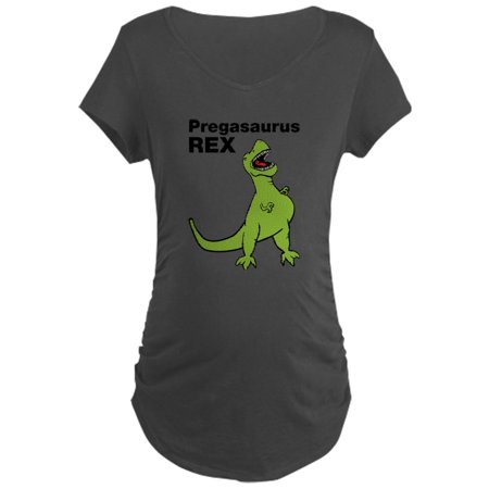 

CafePress - T Rex Pregnant Humor Maternity T Shirt - Maternity Dark T-Shirt