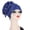 Bleu Royal, variante sur Koszal Foulard Uni Décoratif pour Femmes avec Strass Froncé Accessoires pour Cheveux