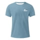 thumbnail image 3 of Camisetas de Manga Larga para Hombre Impresión de Algodón Cuello Redondo Moda Casual Camiseta de Manga Corta, Top de Verano Suave, 3 of 6