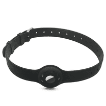 GASTROPOD Dog Collar Airtag Holder,Lightweight Adjustable Pet Collar for Small and Medium Dogs and Kittens,Soft Silicone Training Dog Collar with Shock Capability
