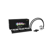 be quiet! Light Loop 360mm Black CPU liquid cooler for heavily overclocked systems, 3x Light Wings LX 120mm PWM high-speed ARGB fan, Stylish ARGB cooling block, extreme high cooling performance BW022