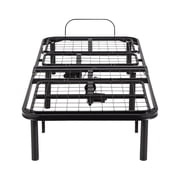 Lucid Basic Remote Controlled Steel Adjustable Bed Base, Twin XL