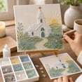 thumbnail image 4 of Mindful DIY Sea Glass Art Kit for Adults, Sunday Traditions Mosaic Craft Set, Complete Materials & Step‑by‑Step Guide for Making Unique Handmade Tabletop Home Art Keepsakes, 4 of 4