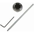 thumbnail image 2 of Help By Dorman Headlight Switch Knob 76897 OE Replacement; Round With Grip Rings; Polished; Steel; Single, 2 of 2