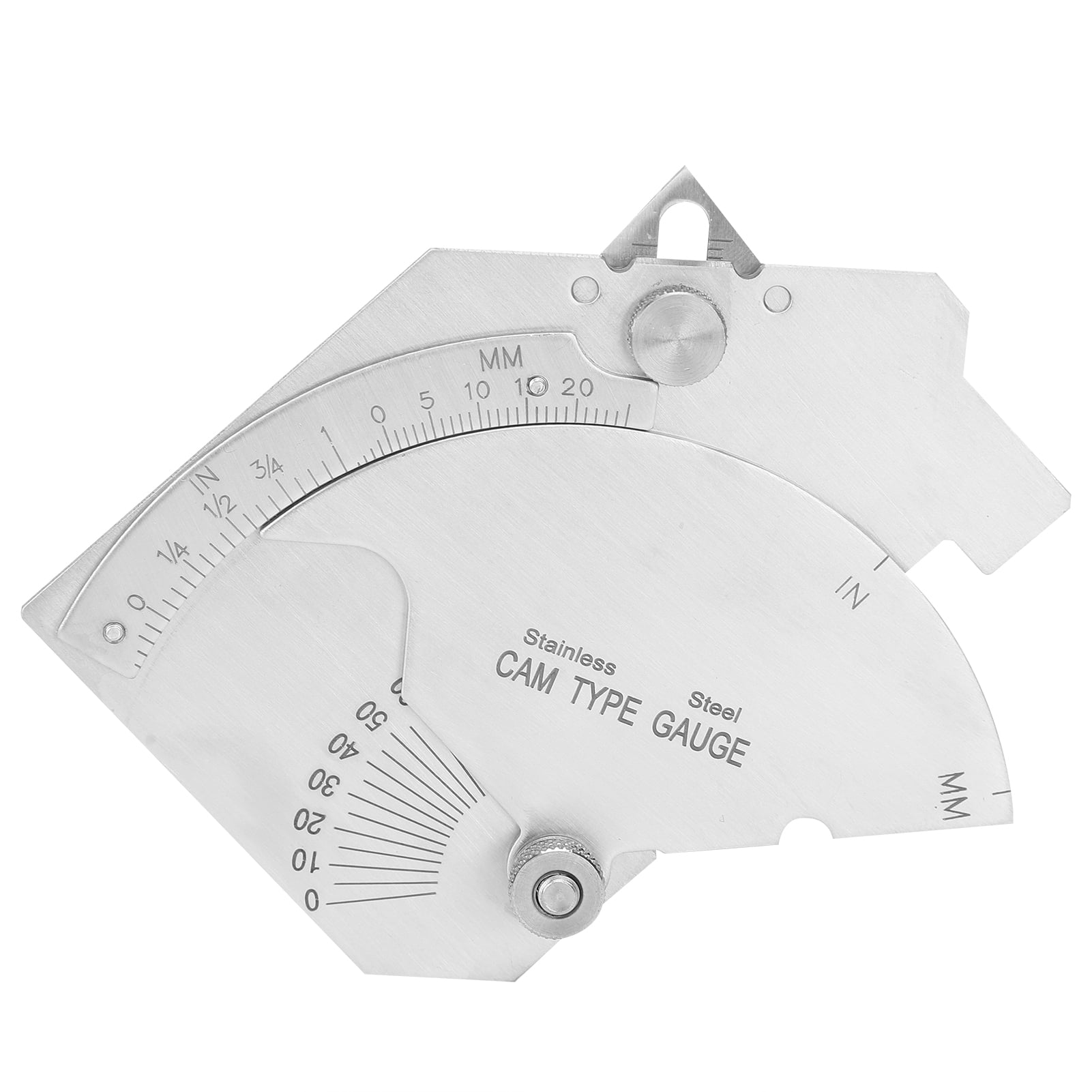 ESTINK CAM Gauge,Welder Inspection Gauge,Welding Gauge Stainless Steel