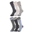 thumbnail image 3 of Chaps Athletic Half Cushion Crew 6-Pack Men's, Sock Size 10-13, 3 of 5