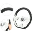 thumbnail image 3 of 12.5 Inch  Cart Steering Wheel Replacement - Universal 6 Hole Design For E - Z - GO TXT & RXV - Upgrade Your  Cart Steering Experience, 3 of 8