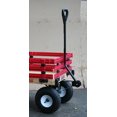thumbnail image 3 of Millside Classic Kids 20" x 38" Wood Wagon with Poly Racks, 3 of 5