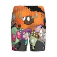 thumbnail image 5 of Dib Invader Zim Gaz Gir Men's Short Pajama Pants Lightweight Daily Lounge Shorts Bottoms Sleepwear Cozy Soft Home Pajama Pants Shorts, 5 of 9