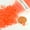 Coral Peach, variant on 100 Matte Frosted Translucent 6mm x 5mm Round Loose Glass Jewelry Spacer Beads with 1.2mm Hole in Many Colors (Peridot Green)