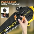 thumbnail image 4 of UNTIMATY Mini Cordless Chainsaw 6 inch Small Electric Chainsaw Battery Powered Hand Held Pruning Chainsaw for Wood Cutting and Tree Trimming, Yellow, 4 of 12