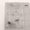 thumbnail image 2 of Ouginx Clear Stamps, Champagne Party Rubber Stamp for Scrapbooking and Card Making Supplies, 2 of 5