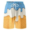 thumbnail image 4 of Utlike Boys Summer Shorts Fashion Ice Printed Casual Beach Shorts Regular Practical Boys Shorts Size 6 Years-7 Years, 4 of 4