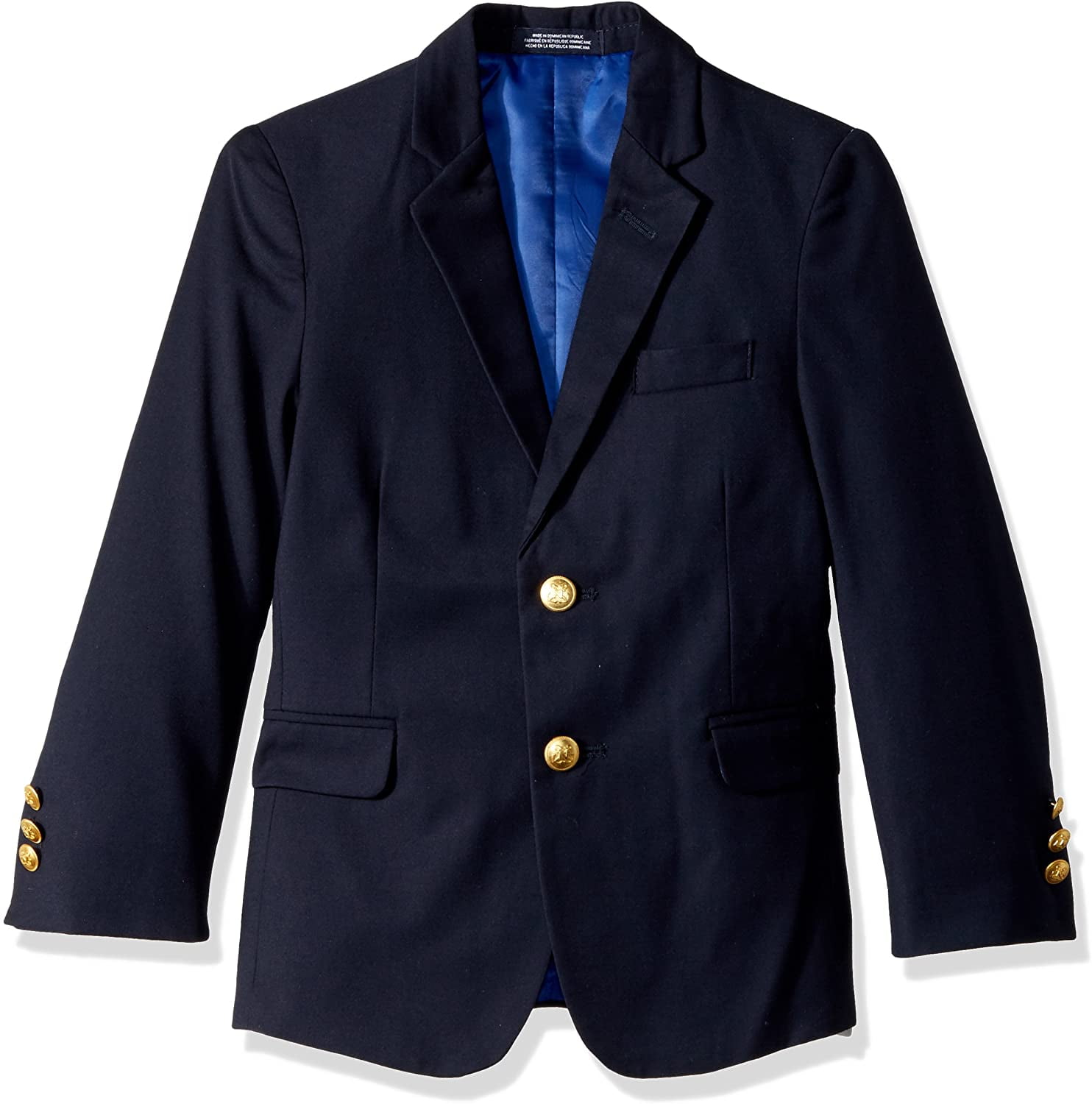 Nautica Boys Brass Button Blazer Jacket