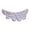 White, variant on Ywmsfl Side Bangs Clip Students Hair Decorations Sewing Patches Wing Badge Appliques for Enthusiasts and Fashion