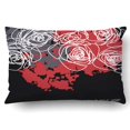 thumbnail image 1 of RYLABLUE Art Vintage Floral With Graphic Roses And Space For Text Pillowcase Pillow Cushion Cover 20x30 inch, 1 of 1