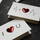 thumbnail image 5 of Carta de amor Tarjeta de felicitación para el día de San Valentín Tarjeta de felicitación de cuero hecha a mano con estéreo de amor Tarjeta de bendición para el día del maestro con latidos del, 5 of 5