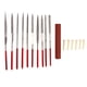 thumbnail image 4 of Kit De Limas De Guitarra, Limas De Tuerca De Traste Eficientes De Plástico De Metal Incisivo 10 Piezas Para Reparar ANGGREK FC1310, 4 of 8