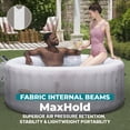 thumbnail image 5 of Bestway SaluSpa Cancun 2-4 Person Inflatable Hot Tub, Round Energy-Efficient Spa, 71"x26", 5 of 8