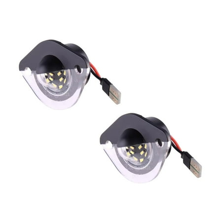Furulu 2X Led License Plate Light Rear Bumper Tag Lamp For Ford Mustang 1994-2004