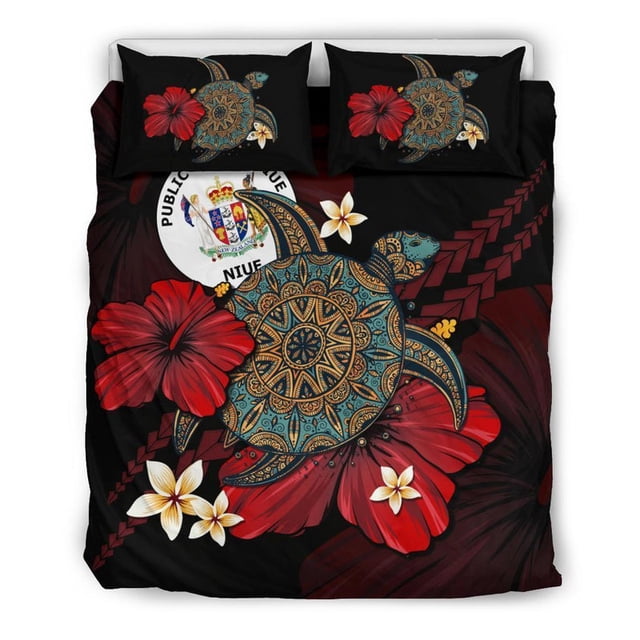 Juego de cama Niue - Black Turtle Tribal