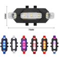 thumbnail image 2 of Mini luz estroboscópica inalámbrica roja y azul Yashi para motocicleta bicicleta scooter, 2 of 4