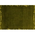 thumbnail image 1 of Ahgly Company Indoor Rectangle Abstract Yellow Modern Area Rugs, 2' x 5', 1 of 4