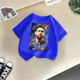 thumbnail image 3 of Nueva camiseta de manga corta de verano de la marca Messi para niños, camisetas casuales Sunshine para niños y niñas, camiseta básica de fútbol, ropa linda para niños, 3 of 5