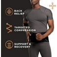 thumbnail image 5 of Tommie Copper Back Brace and Posture Corrector for Men l Sweat Wicking Breathable Back and Muscle Compression Support for Men  L/XL, 5 of 8