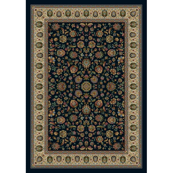 Milliken Signature Area Rug PERSIAN PALACE SAPPHIRE Persian Palace Sapphire 2' 8" x 3' 10" Rectangle
