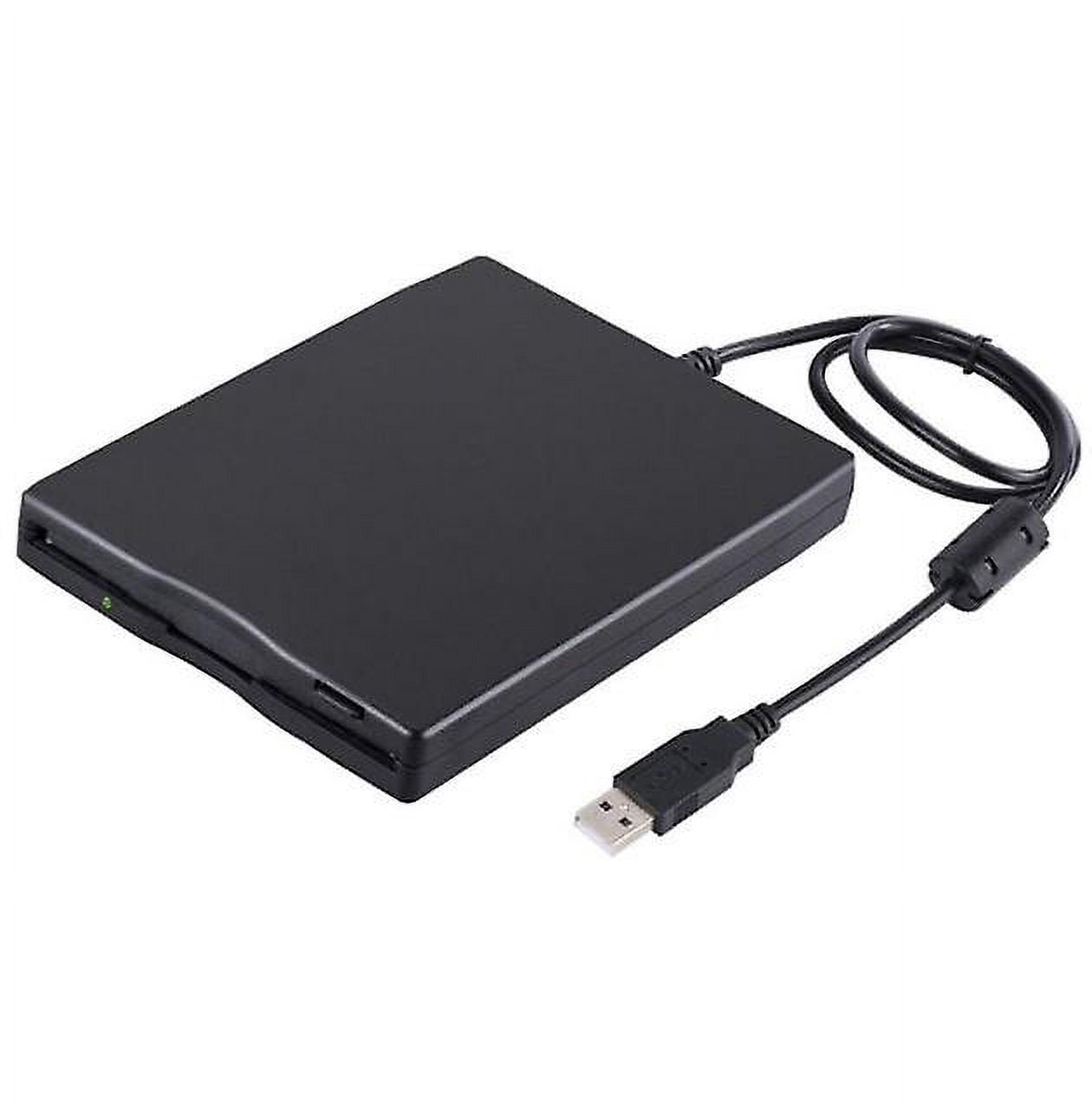 USB Floppy Drive, USB External Floppy Disk Drive 1.44 MB Slim Plug And Play FDD Drive For PC Windows