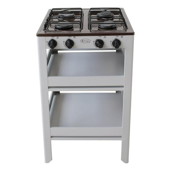 Parrilla de Anaquel 4 Quemadores P910 porcelanizada Fraga cafe