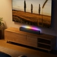 Onn. 2.0 LED Soundbar with 2 Speakers, 20"