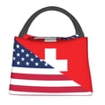 thumbnail image 1 of Lukts USA Suisse Sac à Lunch Petit Motif pour Hommes Femmes Boîte à Lunch Isolée Mini Sac à Lunch Portable Sac Isotherme Réutilisable, 1 of 6
