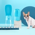 thumbnail image 2 of Botella de agua plegable para perros, ideal para paseos; botella de agua portátil para mascotas, perfecta para viajar; botella de agua sin BPA, apta para gatos, conejos, cachorros y otras mascotas., 2 of 5