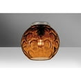 thumbnail image 2 of BOMBAYSMC-SN-Besa Lighting-Bombay-One Light Flush Mount-9.8 Inches Wide by 9.25 Inches High-Smoke Glass Color, 2 of 2