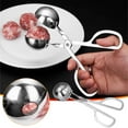 thumbnail image 3 of Matoen 304 Stainless Steel Meatball Clip Meatball Maker Home Kitchen Pinch Meatball Fish Rice Ball Mould, 3 of 7