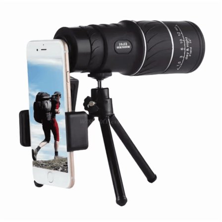 16X52 Monocular Telescope Optical Lens High Definition Handy Optics Scope Dual Focus Zoom 16X Binocular for Outdoor Camp Hunting