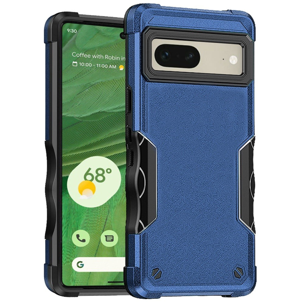  SHENCANG BLUE Phone Case for Google Pixel 7 Pro with