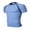 Light Blue Workout Compression Shirt, variant on Sports Workout Compression Shirt for Men Quick Drying Breathable T Shirt Short Sleeve Crew Neck Tee Yellow XXXL