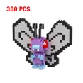 thumbnail image 3 of 66 piezas de Pokémon, bloques de construcción pequeños, dibujos animados de Pikachu, modelo animal, juego educativo, gráficos, juguetes de Pokémon para cumpleaños de niños, 3 of 5