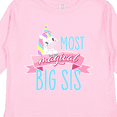 thumbnail image 4 of Inktastic Most Magical Big Sis- Cute Unicorn Girls Long Sleeve Toddler T-Shirt, 4 of 5