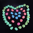 thumbnail image 2 of 50Pcs Pebbles Stone Glow In The Dark Decor For Aquarium Fish Tank Garden, 2 of 5