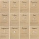 thumbnail image 5 of Collar con los 12 signos del zodíaco de Europa y América, cadena con forma de hueso del zodíaco, collar corto, 5 of 6