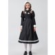 thumbnail image 5 of Disfraz clásico de sirvienta de Manor Abbey, disfraz de sirvienta francesa de Lolita, camarero de cafetería, disfraz de carnaval, vestido de fiesta elegante de Halloween, 5 of 5